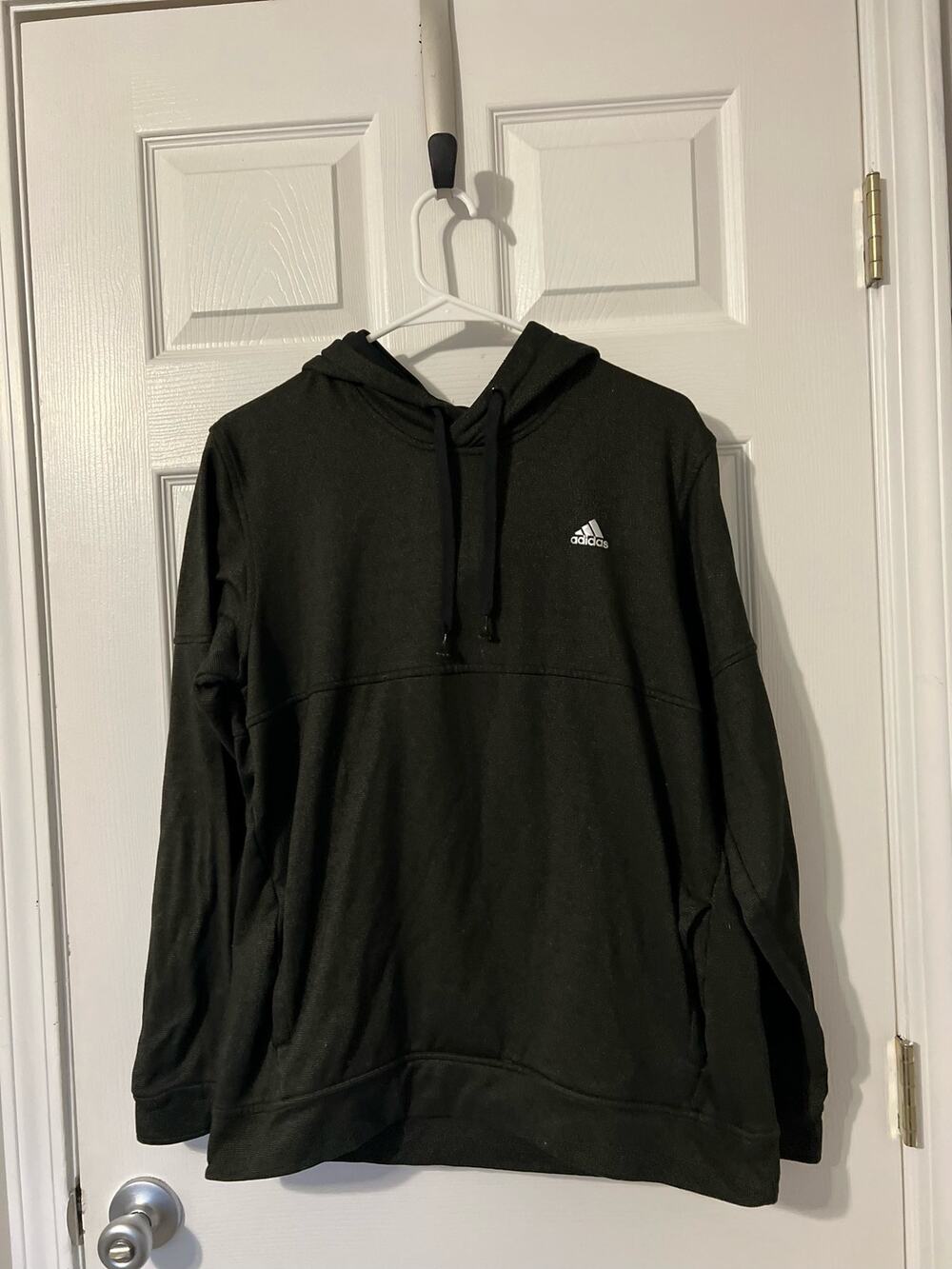 Adidas Climawarm Green Black Men's Hoodie Size Large